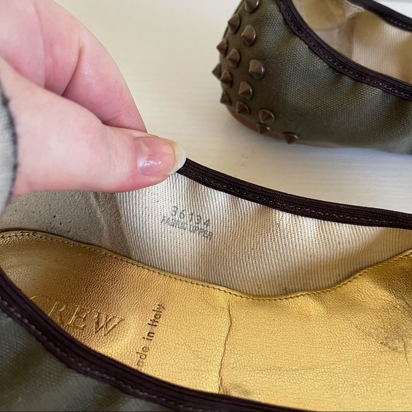 J Crew | Lula Studded Ballet Flats - Picture 3 of 6